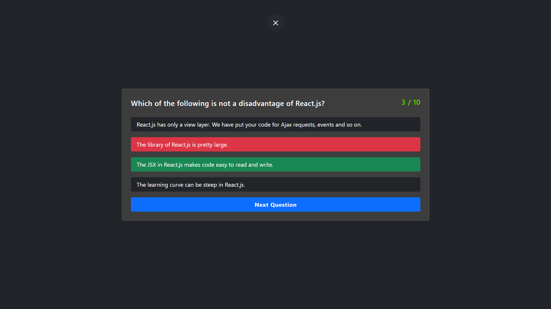 Quiz-Website